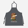 Catlamity Jane-Unisex-Kitchen-Apron-kharmazero