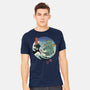 Great Cathulhu Wave-Mens-Heavyweight-Tee-vp021