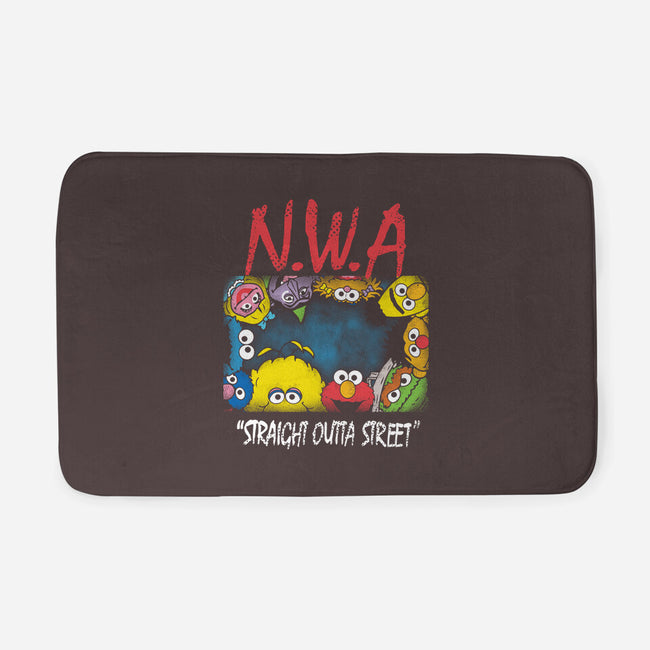 Straight Outta Street-None-Memory Foam-Bath Mat-turborat14