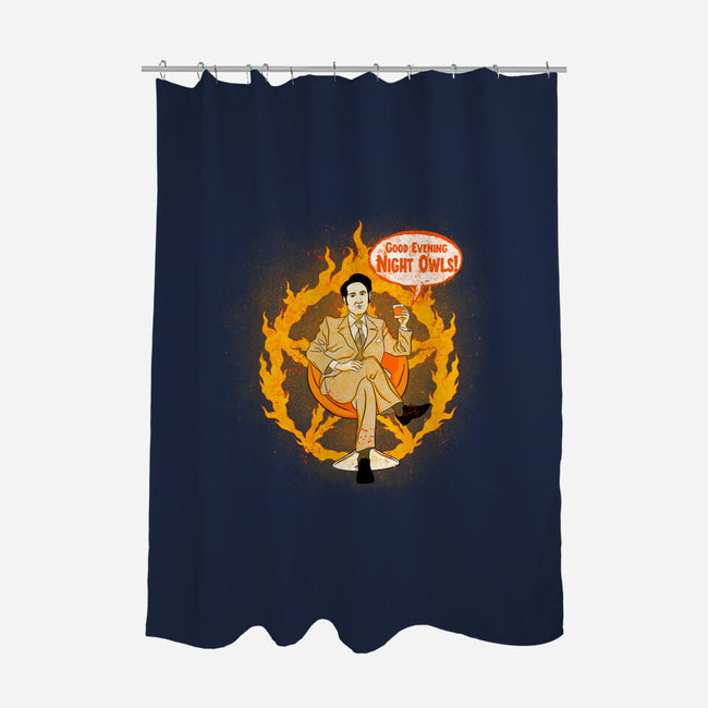 Mr. Midnight-None-Polyester-Shower Curtain-kentcribbs