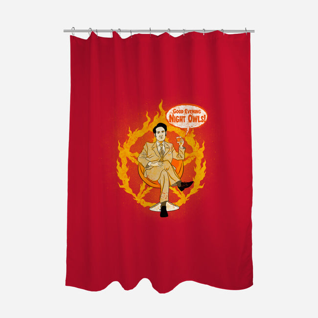 Mr. Midnight-None-Polyester-Shower Curtain-kentcribbs