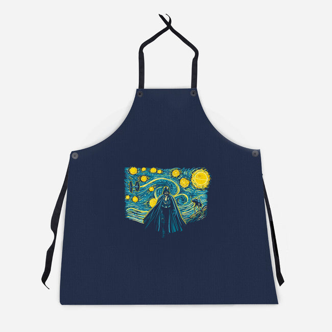 Starry Empire-Unisex-Kitchen-Apron-retrodivision