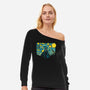 Starry Empire-Womens-Off Shoulder-Sweatshirt-retrodivision