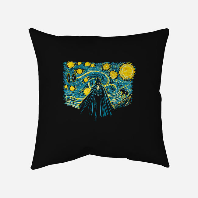 Starry Empire-None-Removable Cover-Throw Pillow-retrodivision