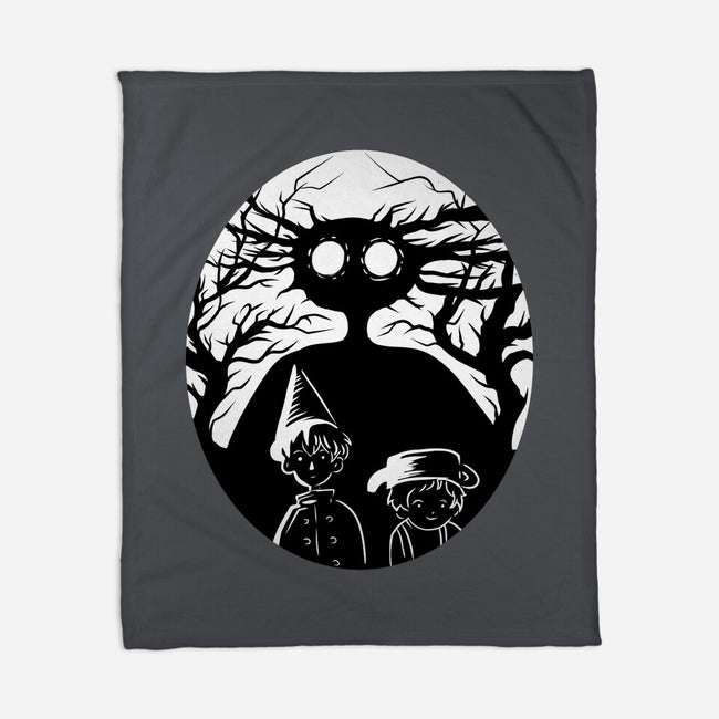 Silhouette Of Madness-None-Fleece-Blanket-nickzzarto