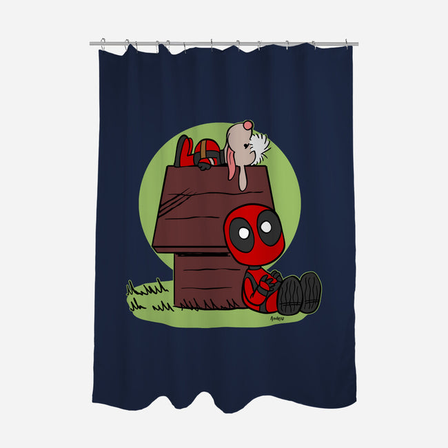 Merc Puppy-None-Polyester-Shower Curtain-Andriu