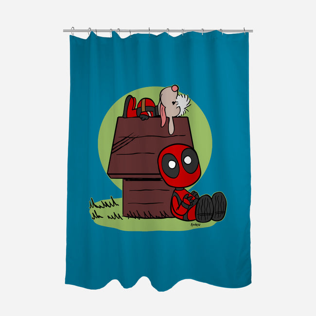 Merc Puppy-None-Polyester-Shower Curtain-Andriu