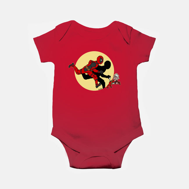 Merc Dog-Baby-Basic-Onesie-Andriu