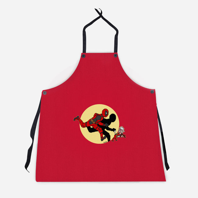 Merc Dog-Unisex-Kitchen-Apron-Andriu