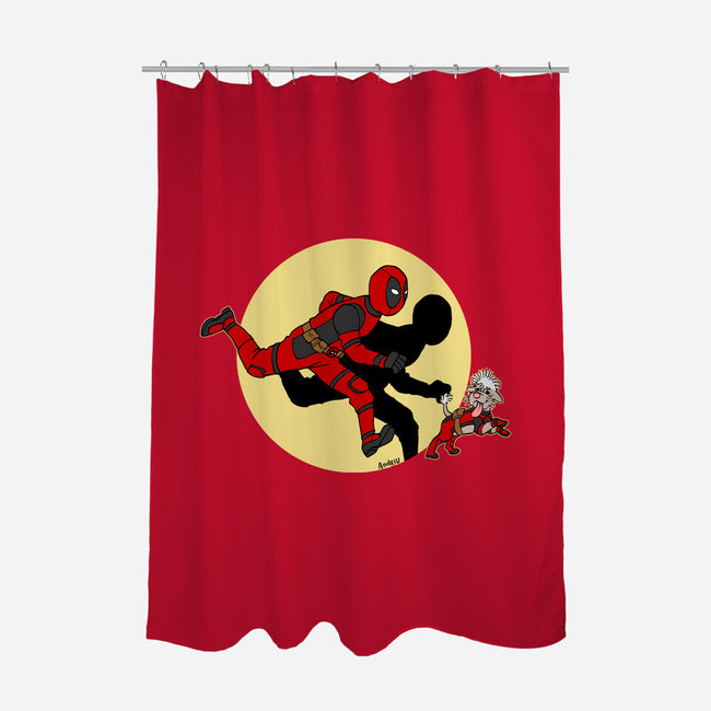 Merc Dog-None-Polyester-Shower Curtain-Andriu