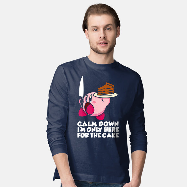 Calm Down-Mens-Long Sleeved-Tee-Xentee