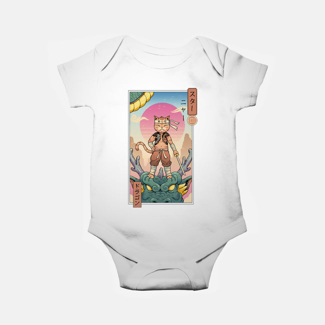 Dragon Meowster-Baby-Basic-Onesie-vp021