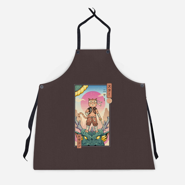 Dragon Meowster-Unisex-Kitchen-Apron-vp021