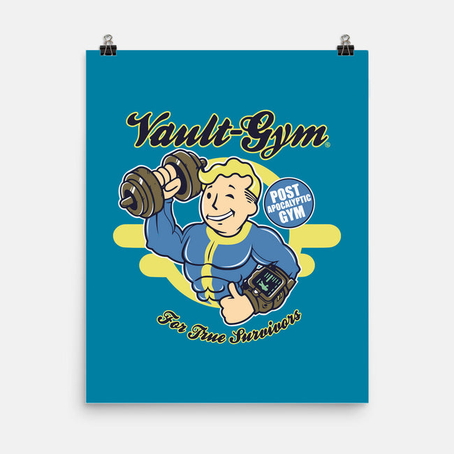 Vault Gym-None-Matte-Poster-FernandoSala