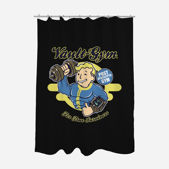 Vault Gym-None-Polyester-Shower Curtain-FernandoSala