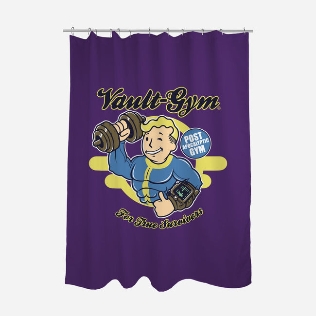 Vault Gym-None-Polyester-Shower Curtain-FernandoSala