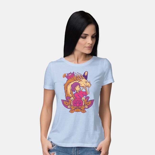 A Spirited Adventure-Womens-Basic-Tee-Gleydson Barboza