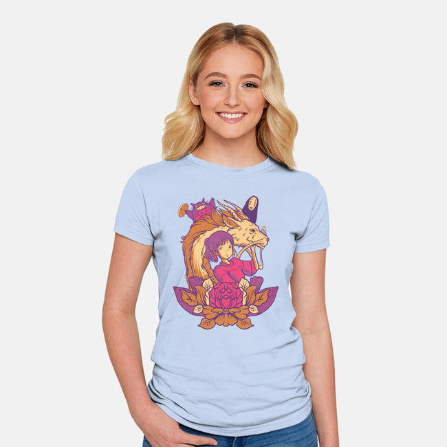 A Spirited Adventure-Womens-Fitted-Tee-Gleydson Barboza