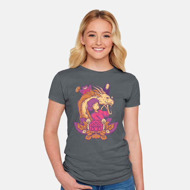 A Spirited Adventure-Womens-Fitted-Tee-Gleydson Barboza