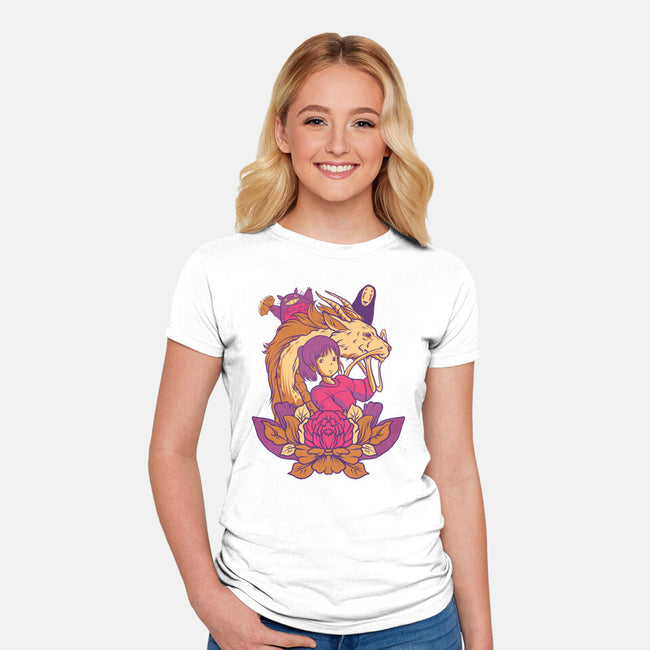 A Spirited Adventure-Womens-Fitted-Tee-Gleydson Barboza