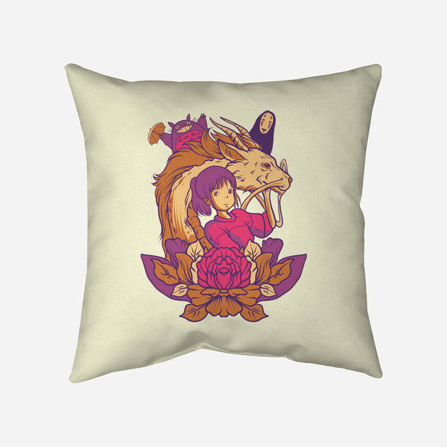 A Spirited Adventure-None-Removable Cover-Throw Pillow-Gleydson Barboza