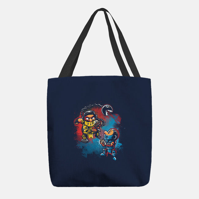 Wario Kombat-None-Basic Tote-Bag-Gleydson Barboza