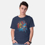 Wario Kombat-Mens-Basic-Tee-Gleydson Barboza