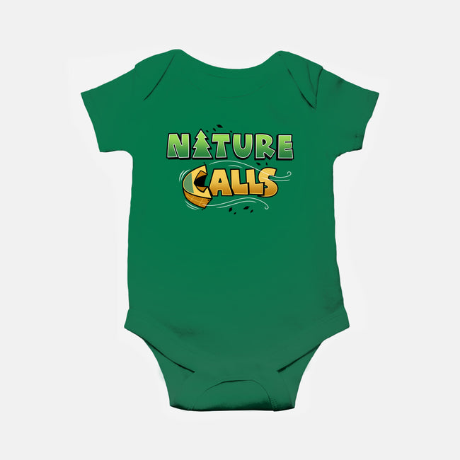 Nature Calls-Baby-Basic-Onesie-Boggs Nicolas