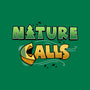 Nature Calls-Womens-Off Shoulder-Tee-Boggs Nicolas