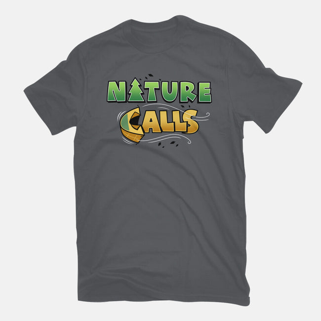 Nature Calls-Womens-Fitted-Tee-Boggs Nicolas