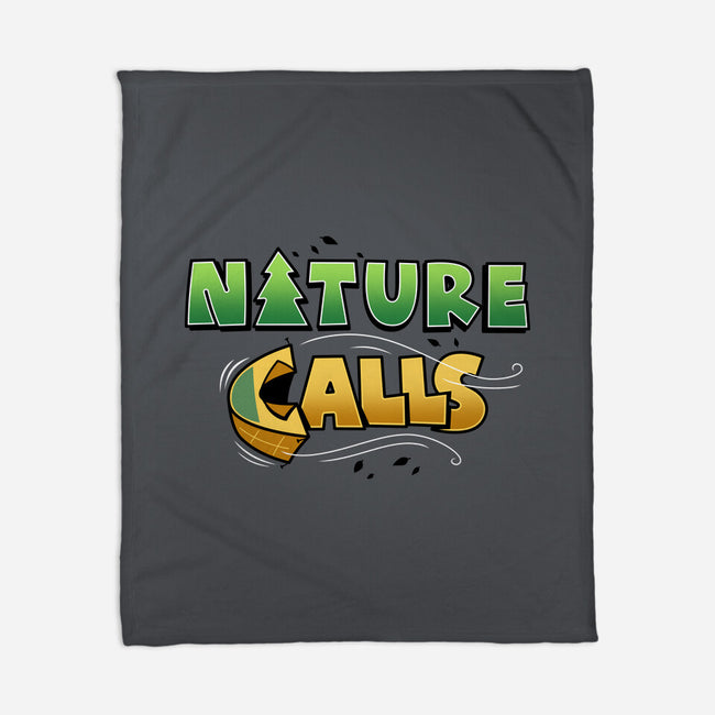 Nature Calls-None-Fleece-Blanket-Boggs Nicolas