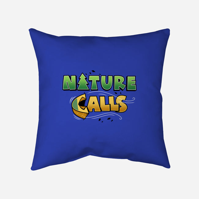 Nature Calls-None-Removable Cover w Insert-Throw Pillow-Boggs Nicolas