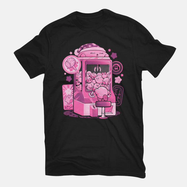 Pink Claw Machine-Womens-Basic-Tee-eduely