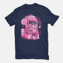 Pink Claw Machine-Mens-Heavyweight-Tee-eduely