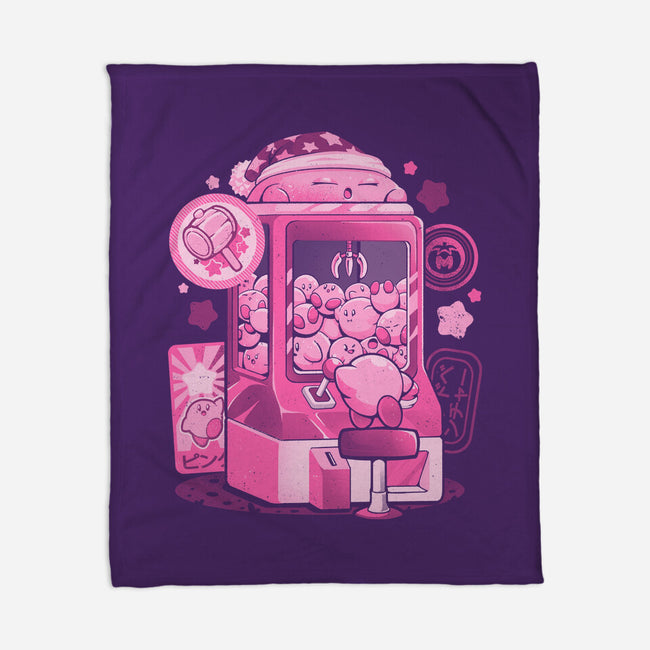 Pink Claw Machine-None-Fleece-Blanket-eduely