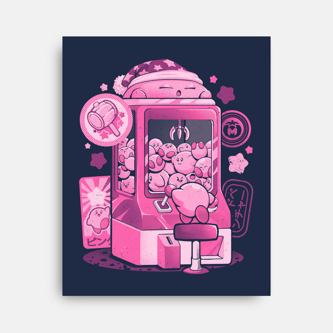 Pink Claw Machine-None-Stretched-Canvas-eduely