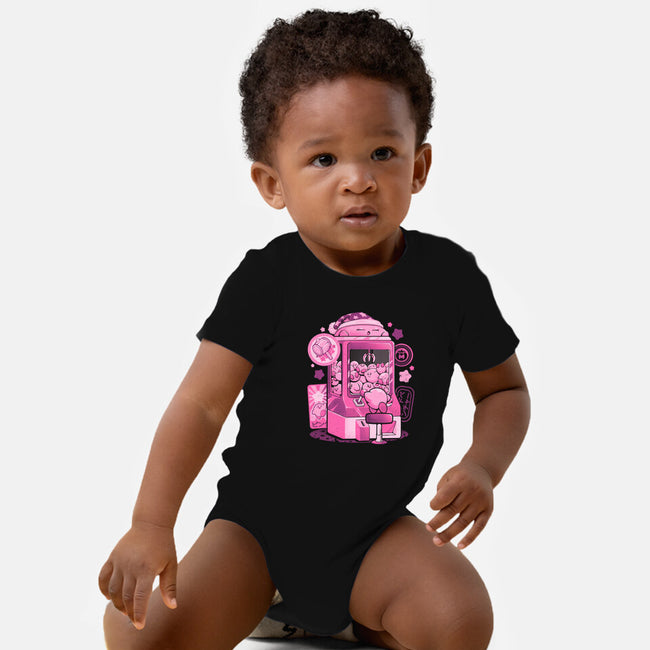 Pink Claw Machine-Baby-Basic-Onesie-eduely