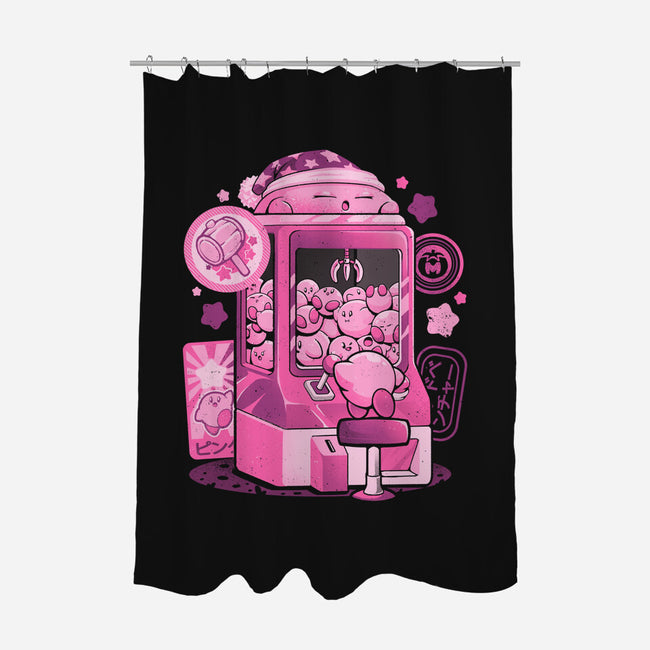 Pink Claw Machine-None-Polyester-Shower Curtain-eduely