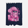 Pink Claw Machine-None-Polyester-Shower Curtain-eduely