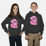 Pink Claw Machine-Youth-Pullover-Sweatshirt-eduely