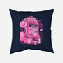 Pink Claw Machine-None-Removable Cover-Throw Pillow-eduely