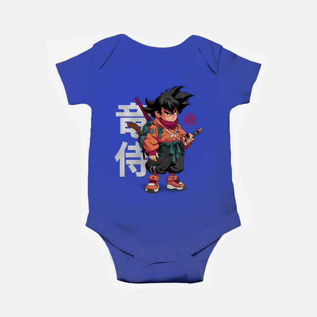 Samurai Dragon-Baby-Basic-Onesie-Bruno Mota