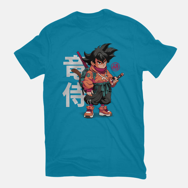 Samurai Dragon-Unisex-Basic-Tee-Bruno Mota