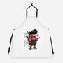 Samurai Dragon-Unisex-Kitchen-Apron-Bruno Mota