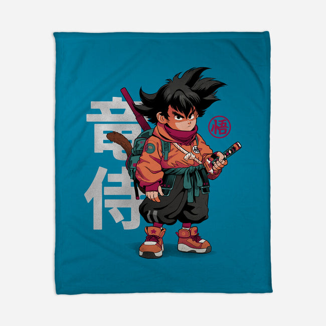 Samurai Dragon-None-Fleece-Blanket-Bruno Mota