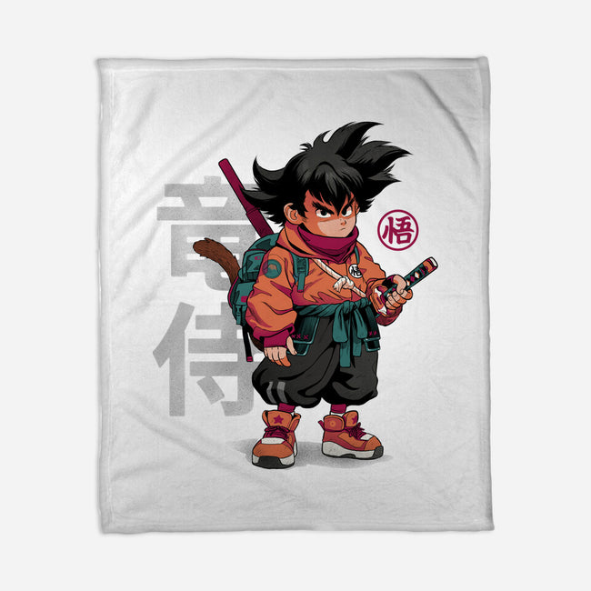 Samurai Dragon-None-Fleece-Blanket-Bruno Mota