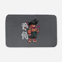 Samurai Dragon-None-Memory Foam-Bath Mat-Bruno Mota