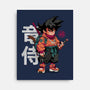 Samurai Dragon-None-Stretched-Canvas-Bruno Mota