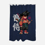 Samurai Dragon-None-Polyester-Shower Curtain-Bruno Mota