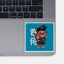 Samurai Dragon-None-Glossy-Sticker-Bruno Mota